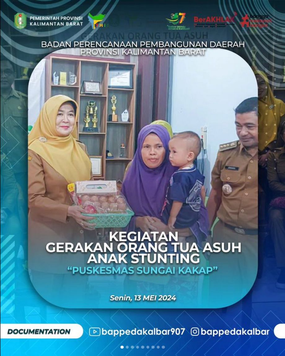 Kegiatan Gerakan Orang Tua Asuh Anak Stunting di Puskesmas Sungai Kakap